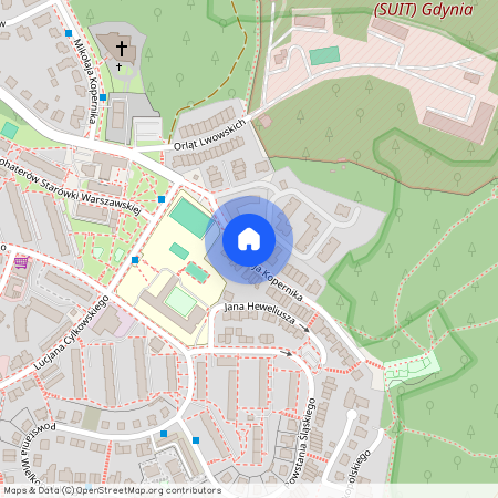 ul. Mikołaja Kopernika, Redłowo, Gdynia, pomorskie