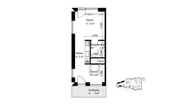 Skøn 1-værelses lejlighed med central placering tæt på indkøb og offentlig transport! - Photo 1