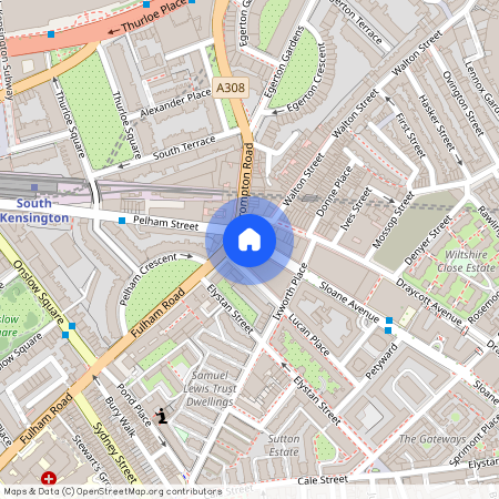 FULHAM ROAD, SW3, London