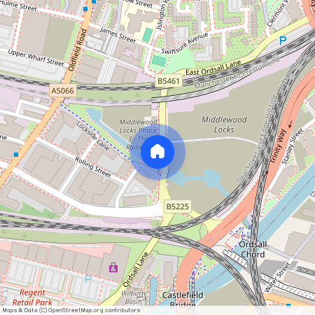 The Railings, Middlewood Locks, M5