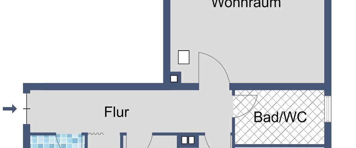 Attraktive 3-Zimmer-Wohnung mit Balkon im 1. Obergeschoss - Foto 1