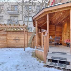 Magnifique 4 1/2 à louer Ahuntsic, cour arrière, Parc de la visitation - Photo 2