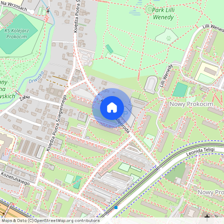 ul. Konrada Wallenroda, Prokocim, Bieżanów-Prokocim, Kraków, małopolskie