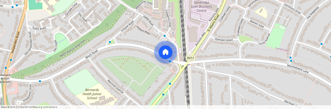 Beech Road, St. Albans, Hertfordshire, AL3 5AS