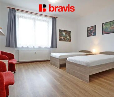 Pronájem bytu 1+1, Popůvky u Brna, částečně zařízený - Fotografie 2