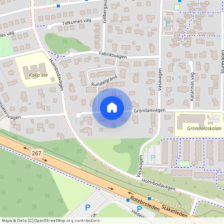 Gröndalsvägen, Sollentuna