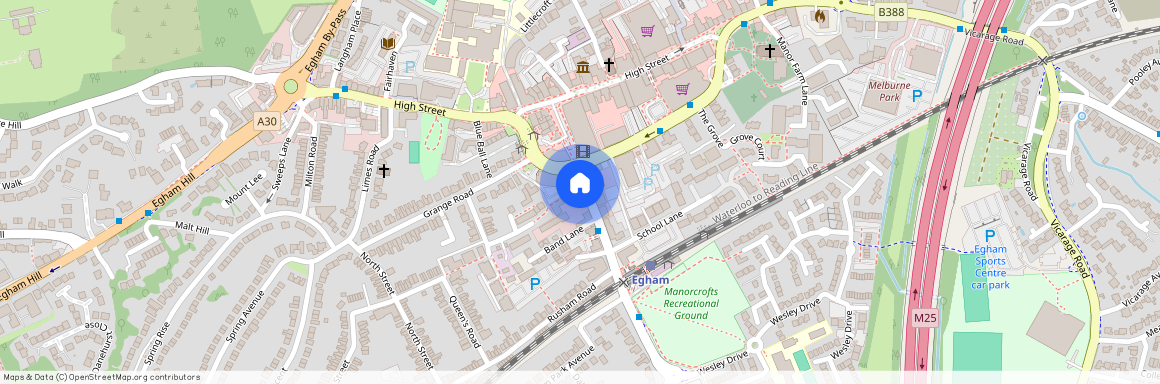 Railway House, 40 Station Road, Egham, Surrey, TW20