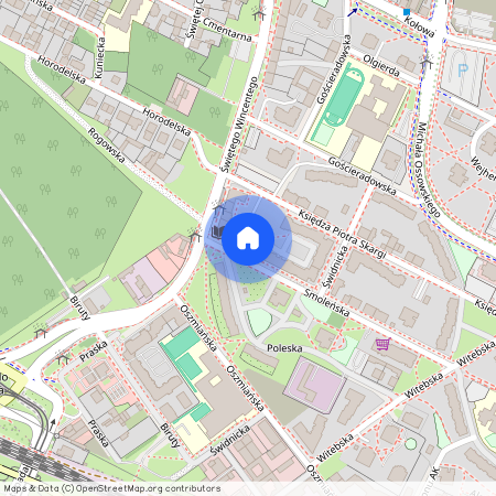 ul. Poleska, Targówek Mieszkaniowy, Targówek, Warszawa, mazowieckie