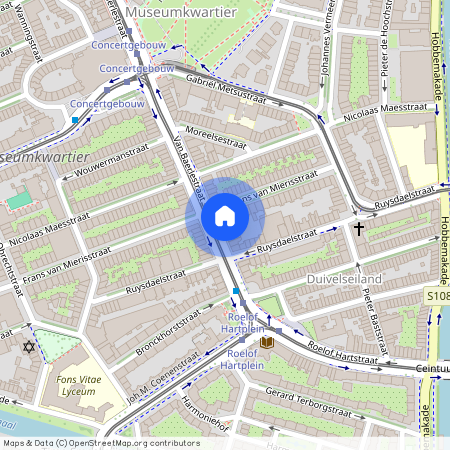 Van Baerlestraat, 85, Noord-Holland, Amsterdam, 1071 AS