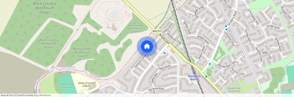 Evesham Crescent, WS3