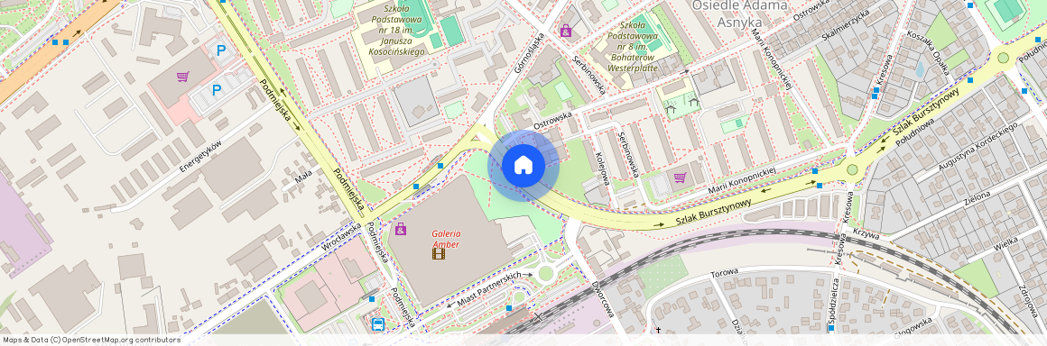 ul. Dworcowa, Osiedle XXV-lecia, Kalisz, wielkopolskie