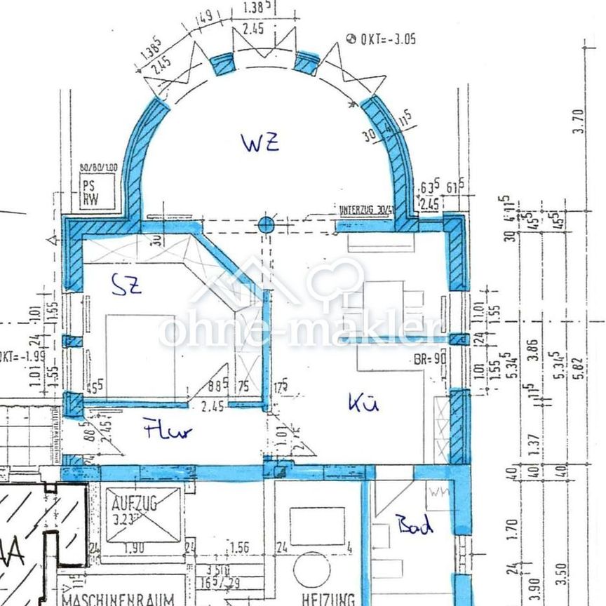 IE906 - Rahlstedt - Traumhaft modernisierte 2 Zi.-Wohnung mit großer Terrasse in schöner Villa! - Photo 1