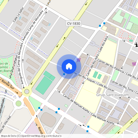 Playas de Puçol, - Carrer Riu Xúquer