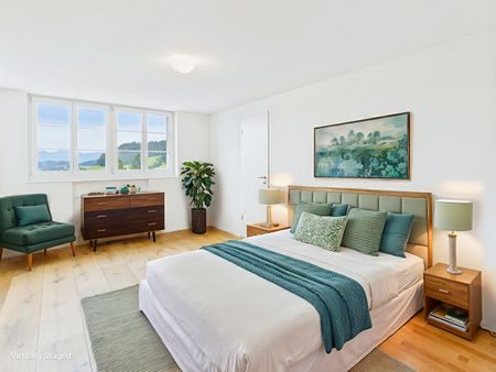 Historisches Wohnen trifft modernen Komfort 4-Zimmer-Wohnung in Grosshöchstetten, BE - Photo 2