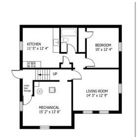 1 Bedroom 1 Bath Spacious Basement unit by Stampede park! - Photo 2