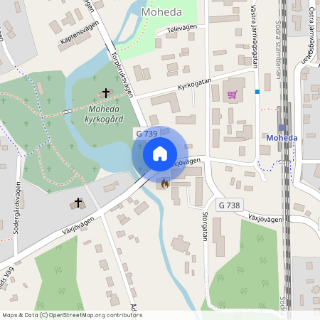 Kyrkogatan, Moheda