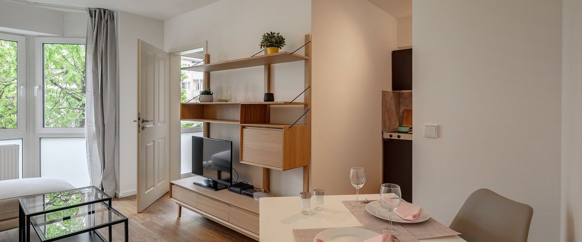 Nicely furnished 1.5-room apartment in Ramersdorf - Photo 1