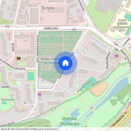 Warszawa, Mokotów, ul., Zygmunta, Noskowskiego