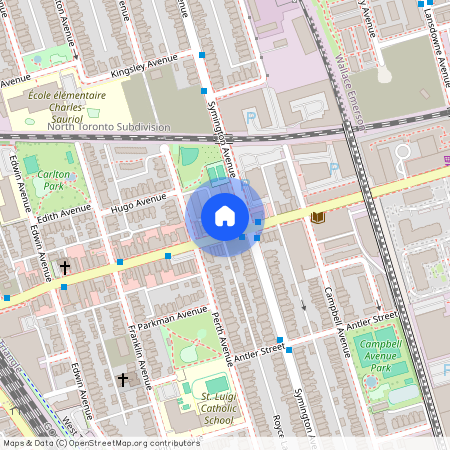 1524 Dupont Street Unit# Upper, Toronto