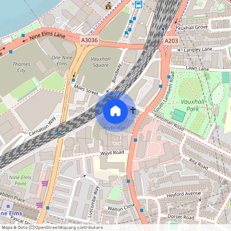 Exchange Gardens, Keybridge Tower, London, SW8