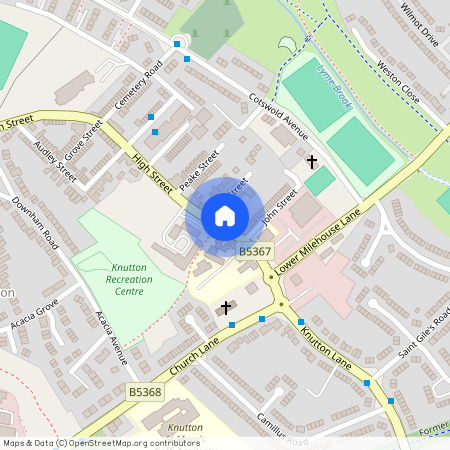 Comet Avenue, Knutton, ST5