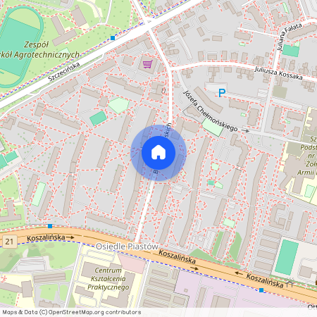 ul. Braci Gierymskich, Słupsk, pomorskie