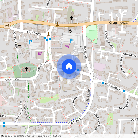 Flats 1-53, The Moors, Thatcham RG19