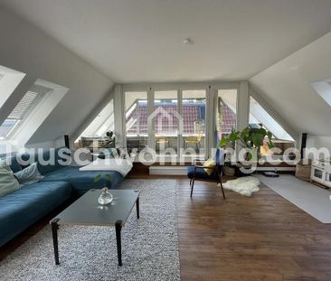 TAUSCHWOHNUNG Lichtdurchflutete 2-Zi Dachgeschosswohnung mit 3 Balk... - Foto 1