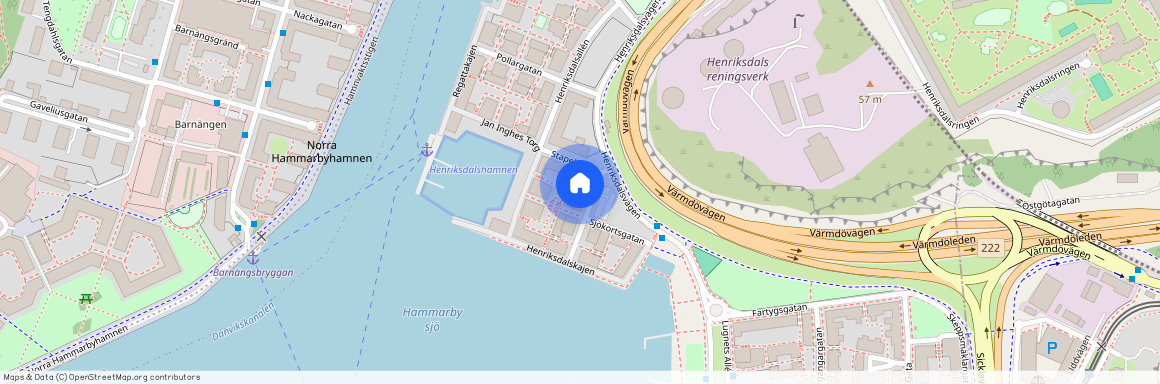 Fendergatan 4, Södra Hammarbyhamnen