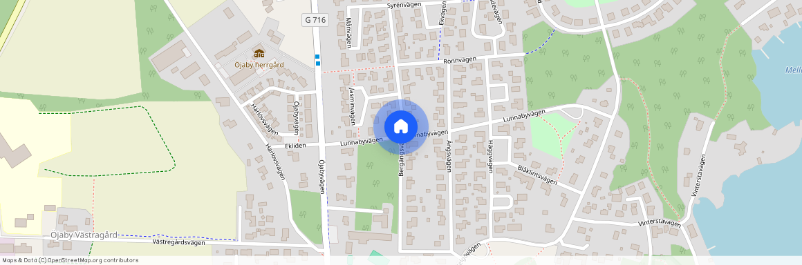 Bergängsvägen, Växjö