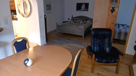 2 Zimmer-Wohnung in Soubey (JU), möbliert, auf Zeit - Photo 4