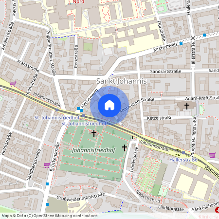 Frauenholzstraße, 90419 Nürnberg (Mittelfr) - Mitte