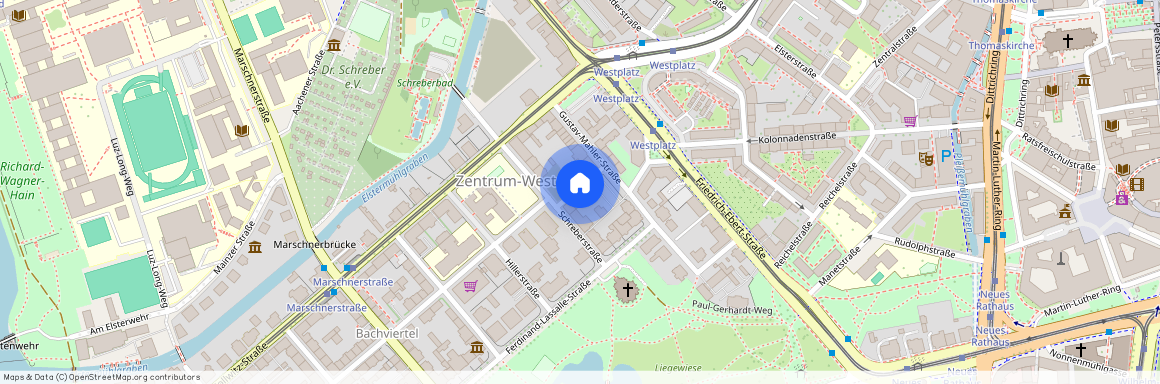 Schrebergäßchen 1, 04109 Leipzig - Leipzig, Zentrum-West