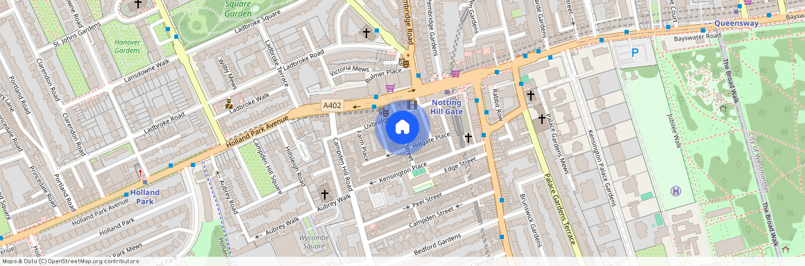 Hillgate Street, Kensington, W8, London