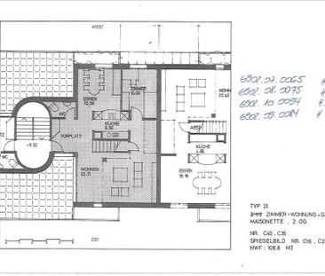 3.5 Zimmer, 108 m², 2. Stock - Photo 1