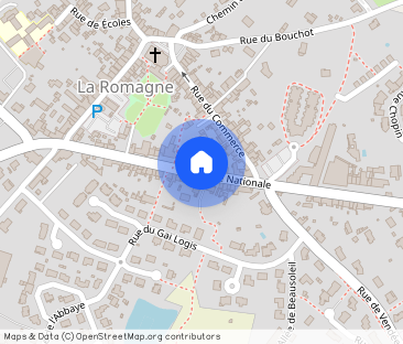 Location maison La Romagne : 700 € - AJP Immobilier Saint-Macaire-e... - Photo 1