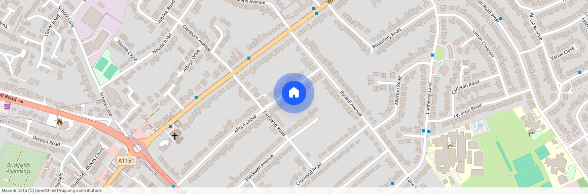 Alford Grove, Norwich, Norfolk, NR7