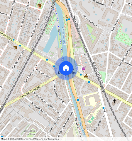 TOULOUSE-Pont des Demoiselles