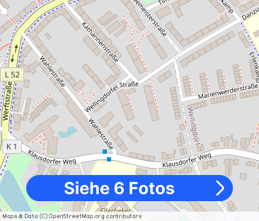 Schöne sanierte 2 Zimmer Wohnung im Herzen von Wellingdorf. - Foto 1