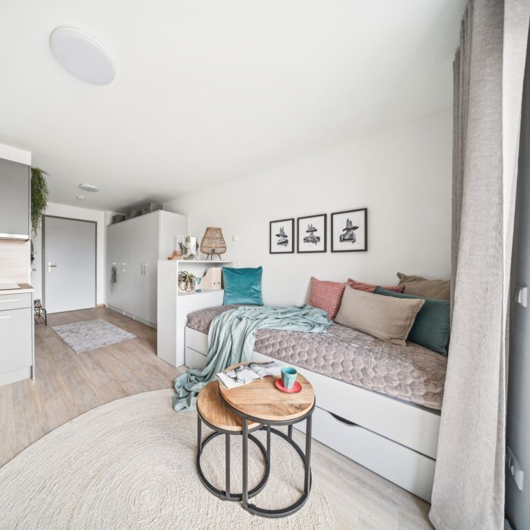 Ruhe zum Lernen! Dein eigenes 1-Zimmer Apartment in der Nähe der Universität Magdeburg - Photo 1