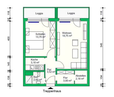 +++Barrierearme 2 Raumwohnung mit Balkon und gutem Service+++ - Foto 3