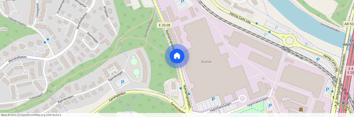 Nyköpingsvägen, Södertälje