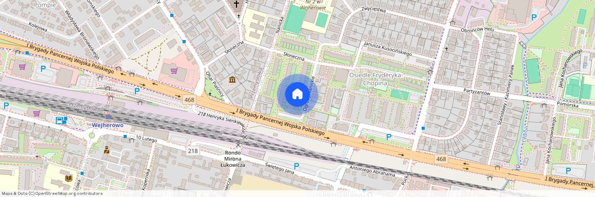 ul. Nanicka, Wejherowo, wejherowski, pomorskie