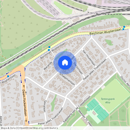 Staatsliedenbuurt-West, 3818 JV, Borgesiuslaan, Amersfoort