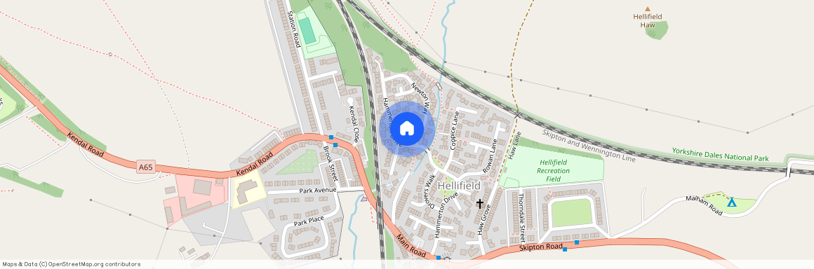 Kendal Close, Hellifield, Skipton, North Yorkshire, UK, BD23