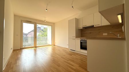 Kompakte + günstige Neubauwohnung mit MEGA-SÜD-LOGGIA (11,70m²) nahe Akademiepark - Photo 4