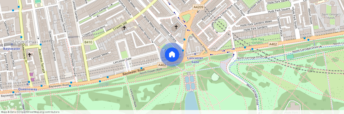 MGH, Marlborough Gate House, W PN, London, W2