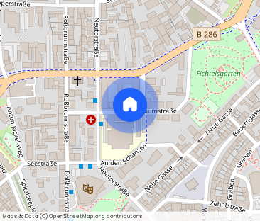 Mod. Stadtwohnung mit Einbauküche am Fichtelsgarten - Foto 1