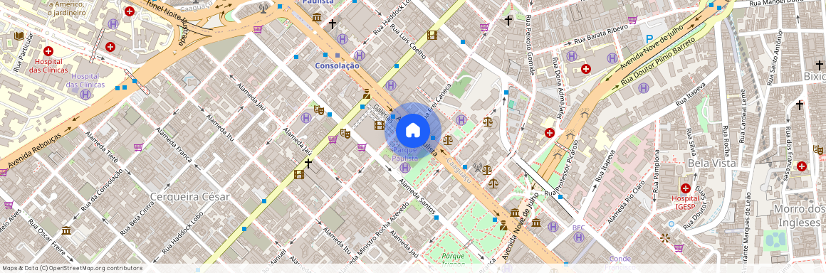 Avenida Paulista, 639, Cerqueira César, São Paulo - SP, 01311, Brazil