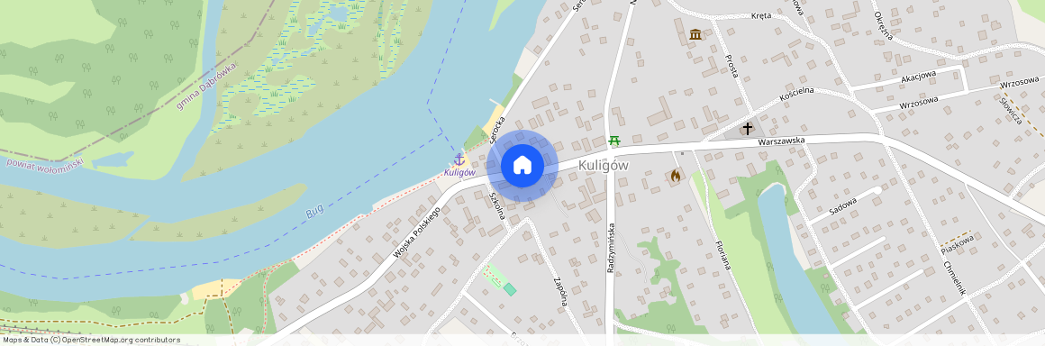 Wołomiński, Dąbrówka, Kuligów